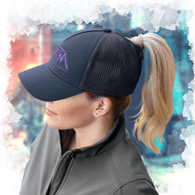 Load image into Gallery viewer, AES Ladies Ponytail Mesh Back Hat
