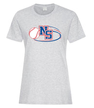 Load image into Gallery viewer, Baseball NS Ladies Cotton Tee