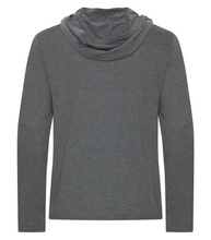 Load image into Gallery viewer, Yarmouth Gateways Koi Cotton Long Sleeve Hooded Tee Adult