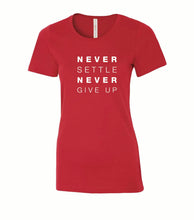 Load image into Gallery viewer, Ladies Graphic Tees Red Various Sayings