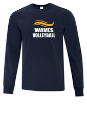 Load image into Gallery viewer, Waves Volleyball Club - Adult Long Sleeve Shirt
