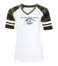 Load image into Gallery viewer, New Vision ATC™ BASEBALL LADIES' TEE (Left Chest or Full Front Logo)
