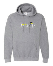 Load image into Gallery viewer, Pickleball Heart Rate Adult Hoodie
