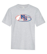 Load image into Gallery viewer, Baseball NS Youth Cotton Tee (Unisex)
