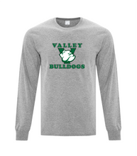 Load image into Gallery viewer, Valley Bulldogs Youth Long Sleeve Cotton Shirt
