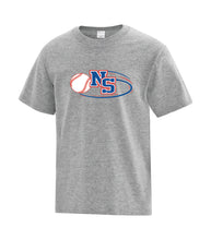 Load image into Gallery viewer, Baseball NS Youth Cotton Tee (Unisex)
