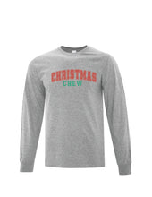Load image into Gallery viewer, "Christmas Crew" -  Adult Long Sleeve

