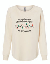 Load image into Gallery viewer, We Could Leave The Lights Up Crewneck Sweatshirt

