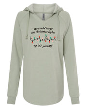Load image into Gallery viewer, We Could Leave The Lights Up Women's Hooded Sweatshirt
