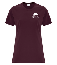 Load image into Gallery viewer, Curl Kentville Ladies Cotton T-Shirt

