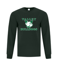 Load image into Gallery viewer, Valley Bulldogs Youth Long Sleeve Cotton Shirt

