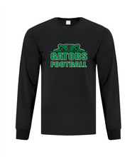 Load image into Gallery viewer, Gators Football Adult Long Sleeve Cotton Shirt
