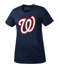 Load image into Gallery viewer, Ladies Wildcats "W" Performance T-Shirt
