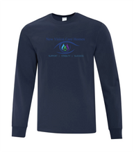 Load image into Gallery viewer, Cotton Long Sleeve  (Unisex) - Left Chest or Full Front Screen Print
