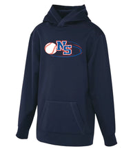 Load image into Gallery viewer, Baseball NS Youth Gameday Polyester Hoodie
