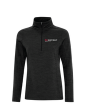 Load image into Gallery viewer, Ladies Embroidered Polyester 1/2 Zip
