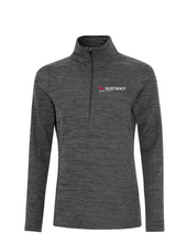 Load image into Gallery viewer, Ladies Embroidered Polyester 1/2 Zip
