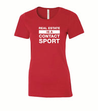 Load image into Gallery viewer, Ladies Graphic Tees Red Various Sayings
