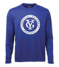 Load image into Gallery viewer, Yarmouth Gateways Polyester Long Sleeve Tee Youth and Adult

