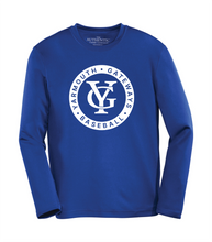 Load image into Gallery viewer, Yarmouth Gateways Polyester Long Sleeve Tee Youth and Adult
