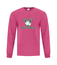 Load image into Gallery viewer, Valley Bulldogs Youth Long Sleeve Cotton Shirt

