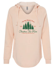 Load image into Gallery viewer, Taylor's Christmas Tree Farm Women's Hooded Sweatshirt
