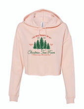 Load image into Gallery viewer, Taylor's Christmas Tree Farm Adult Cropped Hoodie
