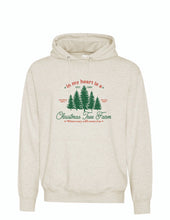 Load image into Gallery viewer, Taylor's Christmas Tree Farm Adult Hoodie
