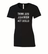 Load image into Gallery viewer, Ladies Graphic Tees Black Various Sayings
