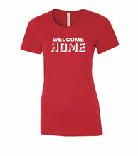 Load image into Gallery viewer, Ladies Graphic Tees Red Various Sayings
