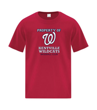 Load image into Gallery viewer, Youth Kentville Baseball Cotton T-Shirt
