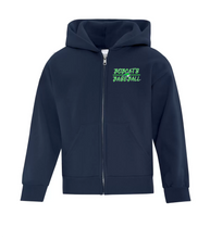 Load image into Gallery viewer, Berwick Bobcats Youth Zip Up Hoodie
