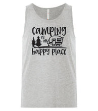 Load image into Gallery viewer, Camping is my Happy Place Tanks
