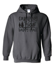 Load image into Gallery viewer, Camping is my Happy Place Hoodies
