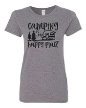 Load image into Gallery viewer, Camping Life Ladies T-shirts
