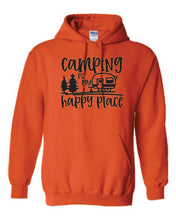 Load image into Gallery viewer, Camping is my Happy Place Hoodies
