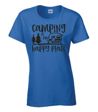 Load image into Gallery viewer, Camping Life Ladies T-shirts
