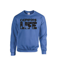 Load image into Gallery viewer, Camping Life Crewnecks
