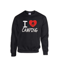 Load image into Gallery viewer, I Love Camping Crewnecks
