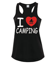 Load image into Gallery viewer, I Love Camping Ladies Tanks
