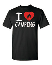 Load image into Gallery viewer, I Love Camping T-shirts
