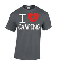 Load image into Gallery viewer, I Love Camping T-shirts
