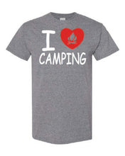 Load image into Gallery viewer, I Love Camping T-shirts

