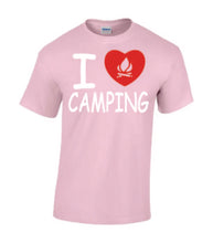 Load image into Gallery viewer, I Love Camping T-shirts
