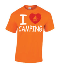 Load image into Gallery viewer, I Love Camping Youth T-shirts
