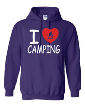 Load image into Gallery viewer, I Love Camping Hoodies
