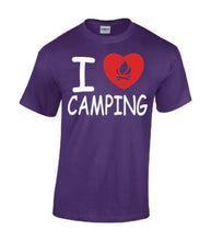 Load image into Gallery viewer, I Love Camping Youth T-shirts
