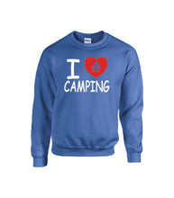 Load image into Gallery viewer, I Love Camping Crewnecks
