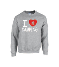 Load image into Gallery viewer, I Love Camping Crewnecks
