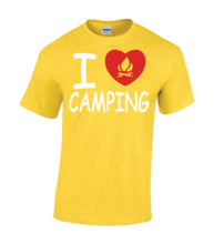 Load image into Gallery viewer, I Love Camping T-shirts
